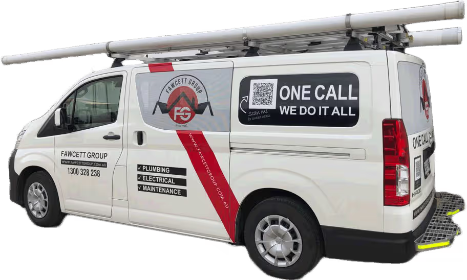 Fawcett Group plumbing van